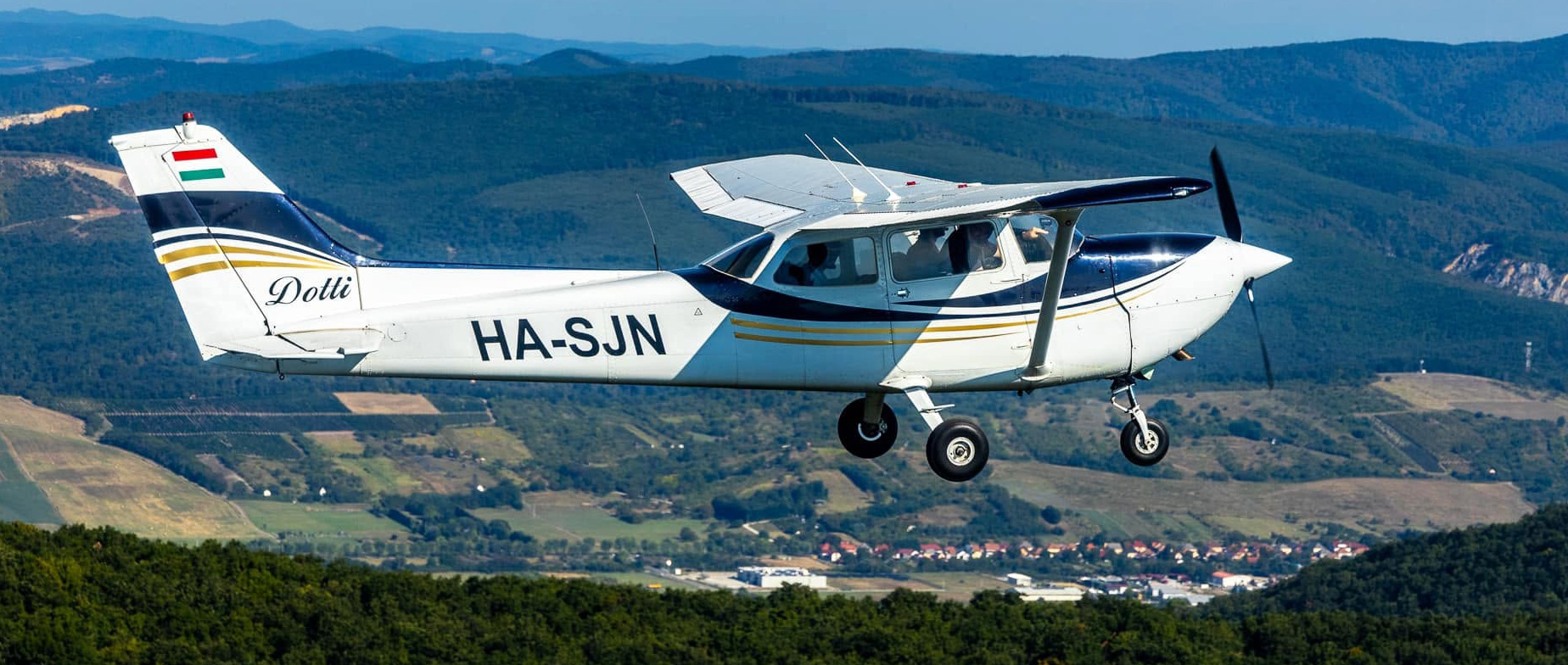 Bükk lenyűgöző tájai madártávlatból Cessna 172-vel