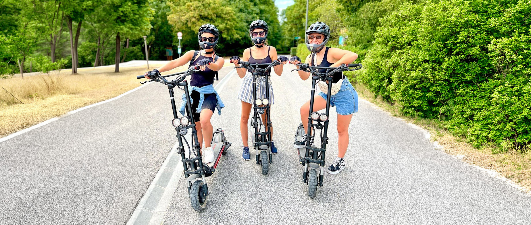 Szentendre E-roller túra Budapestről