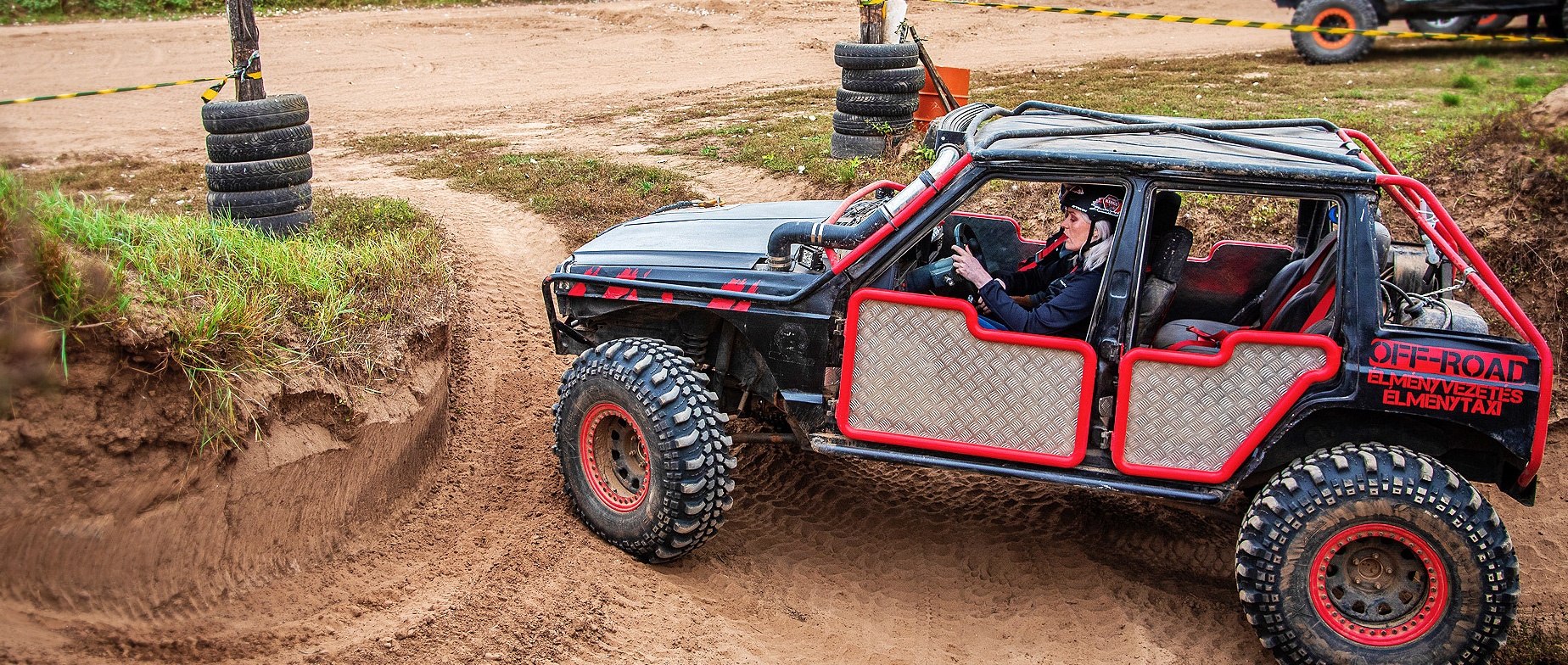 Páros Off-Road Jeep Élményvezetés