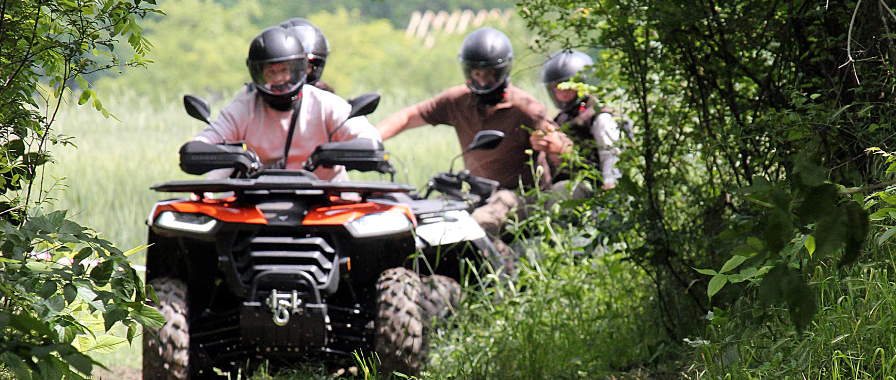 Éjszakai Quad túra tábortűzzel Baja környékén