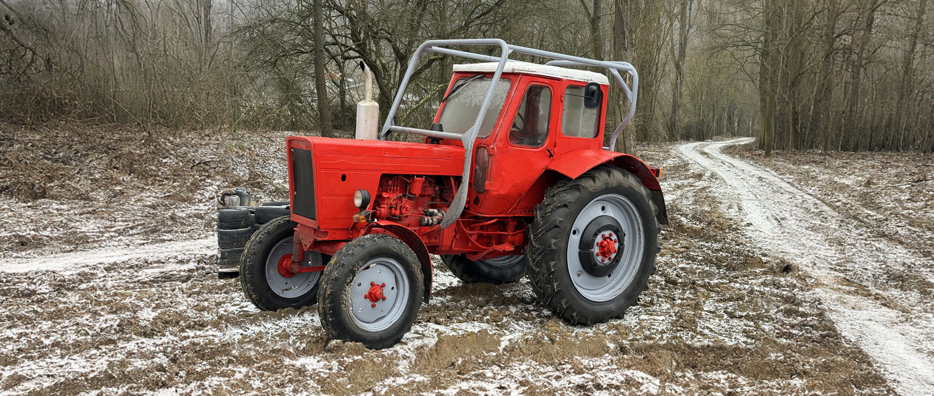MTZ  traktor élményvezetés