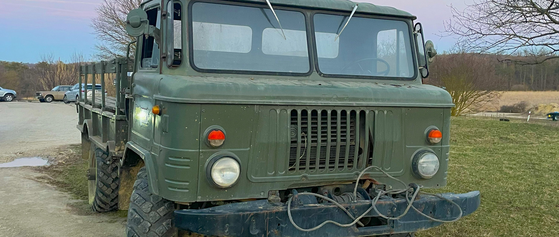 Gaz 66 katonai teherautó élményvezetés terepen ajándékutalvány