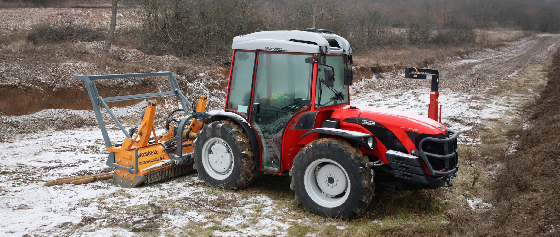 Antonio Carraro TX traktor élményvezetés