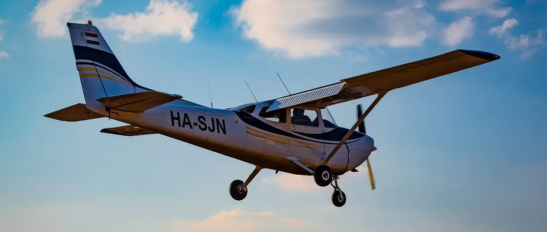 Eger és Bükk madártávlatból Cessna 172 repülőgéppel