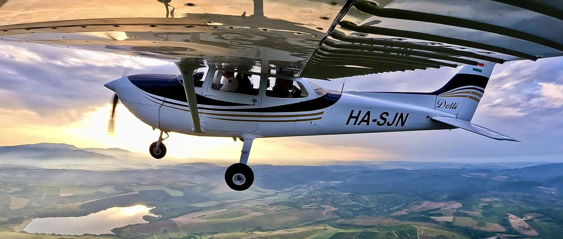 Mátra a magasból – 60 perces Cessna 172 repülés 3 főre