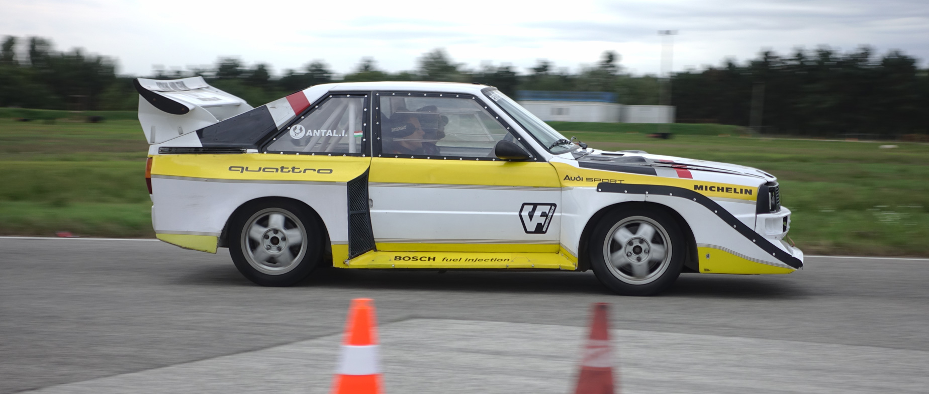 Felejthetetlen utasélmény egy Audi S1-ben