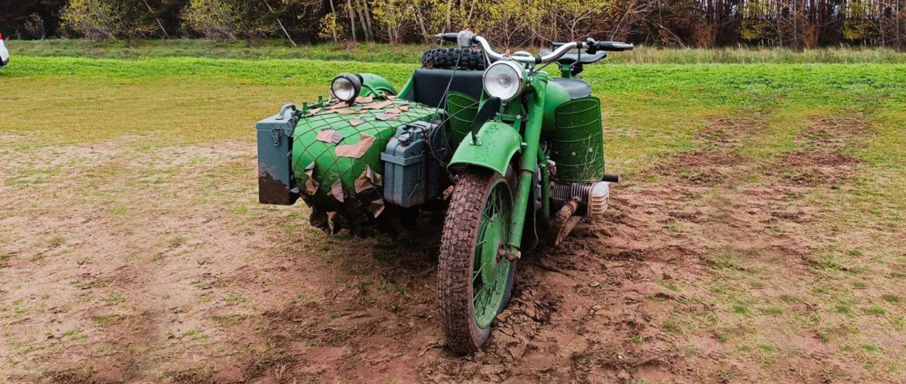 Dnepr-K650 katonai motor élményvezetés