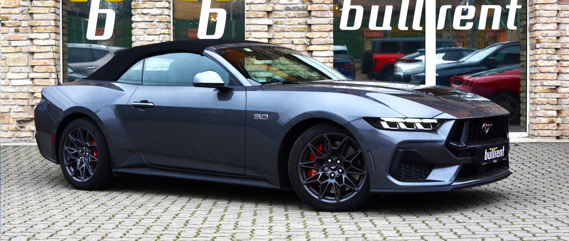 Ford Mustang 2024 GT V8 Cabrio Közúti Élményvezetés