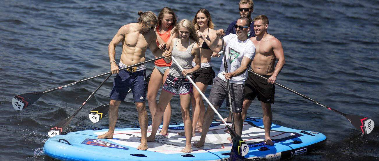 MEGA XXL Sup evezés az egész családnak a Fundy tavon
