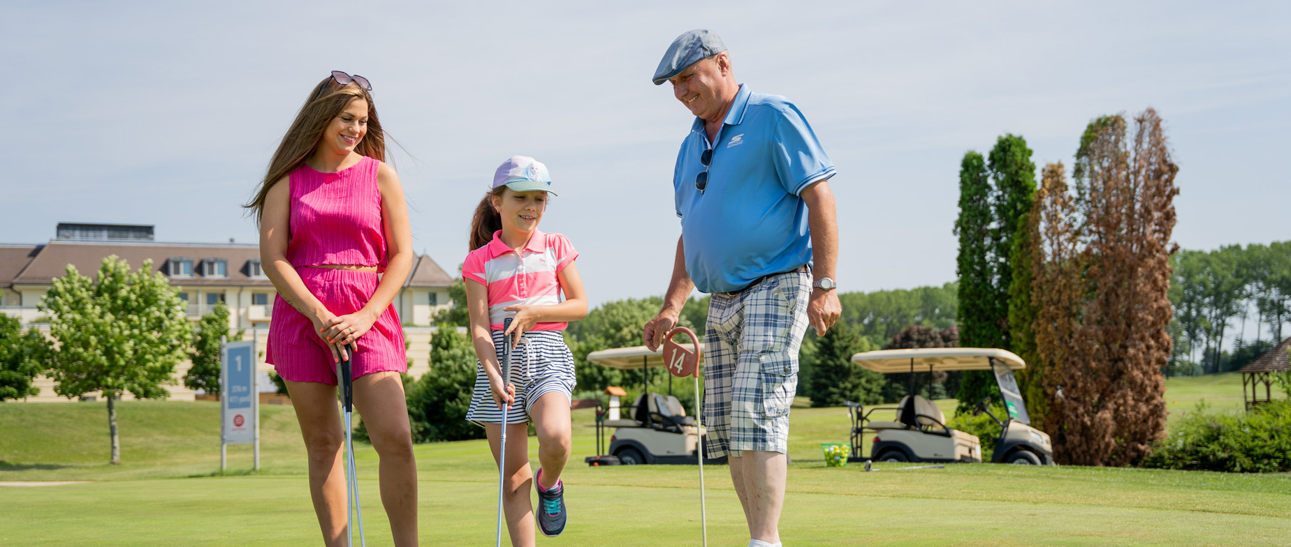 Családi Golfkóstoló – Greenfield Hotel**** Golf & Spa-ban
