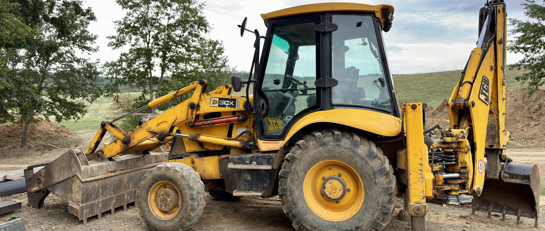 JCB 30X munkagép élményvezetés