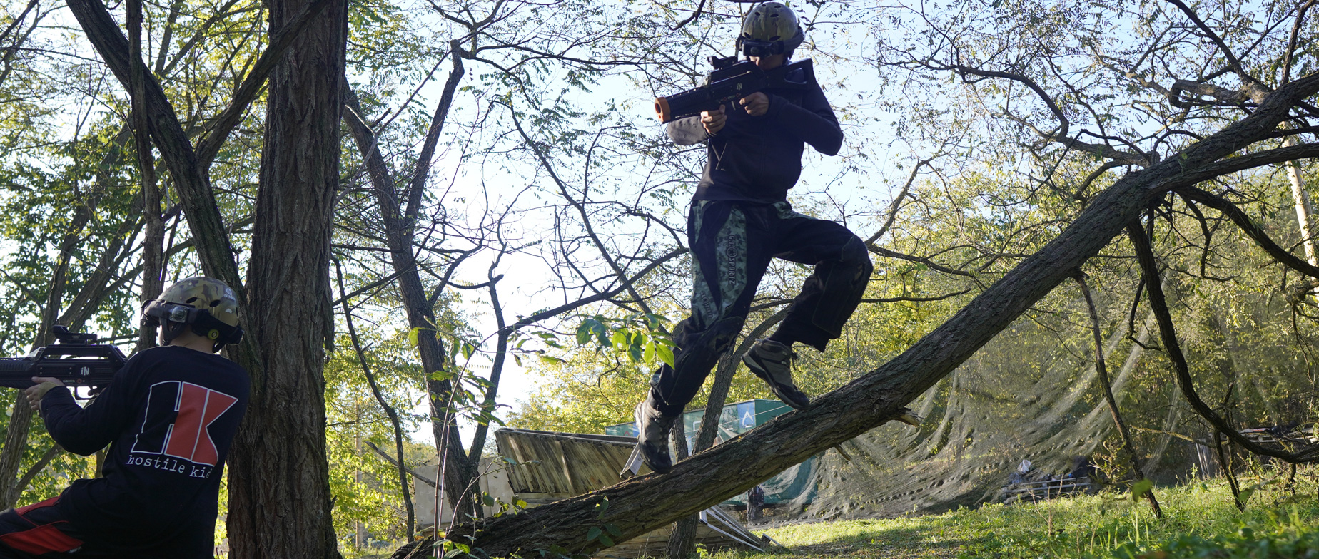 Lasertag 3 órás laserharc szabadtéren