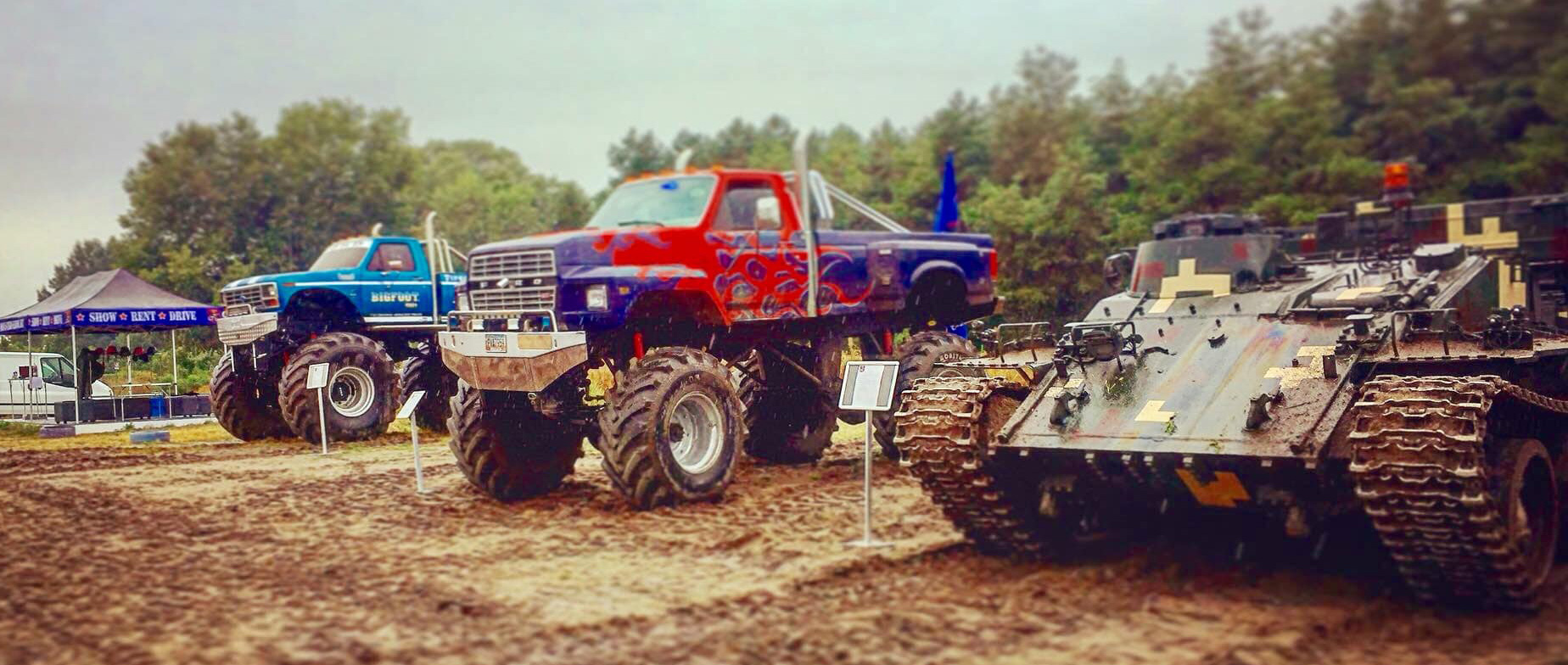 Monster Truck + VT55-ös Tank "Bika" élményvezetés ajándékutalvány