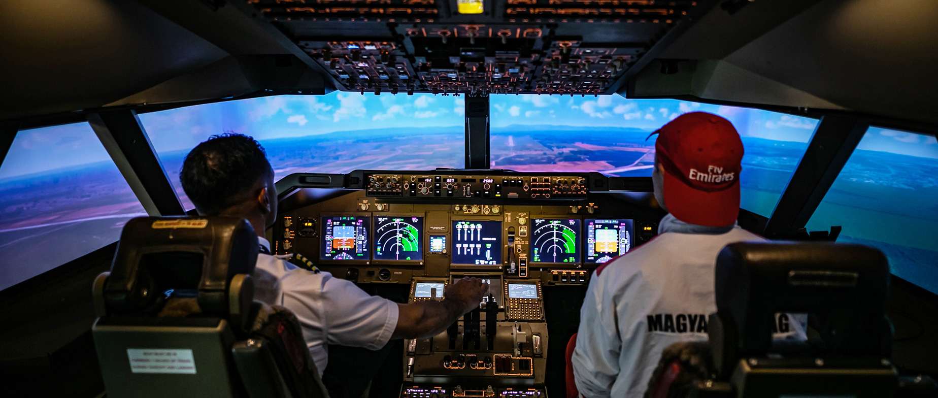 B747 szimulátor airshow