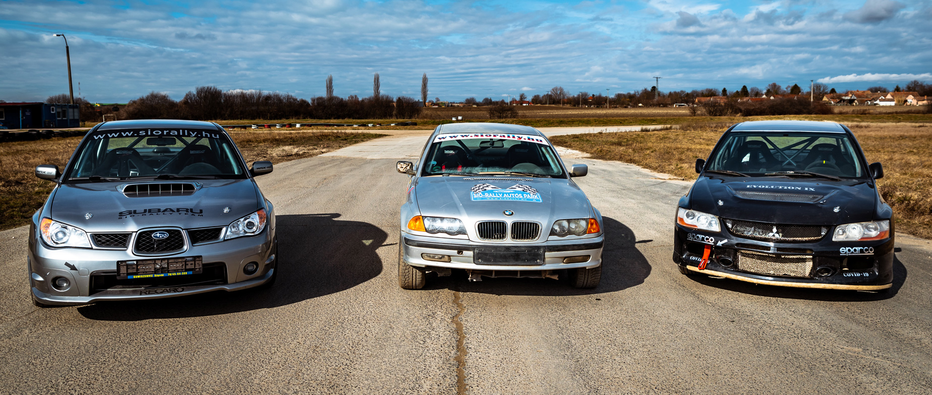 Prémium2 rally élményvezetés csomag 6+2+2 kör