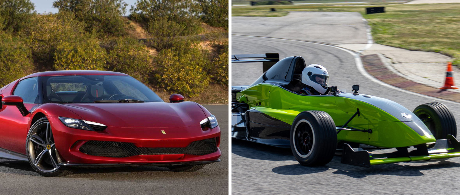 Versenyzői csomag, Ferrari 296 GTB + Formula Renault élményvezetés az Euroringen